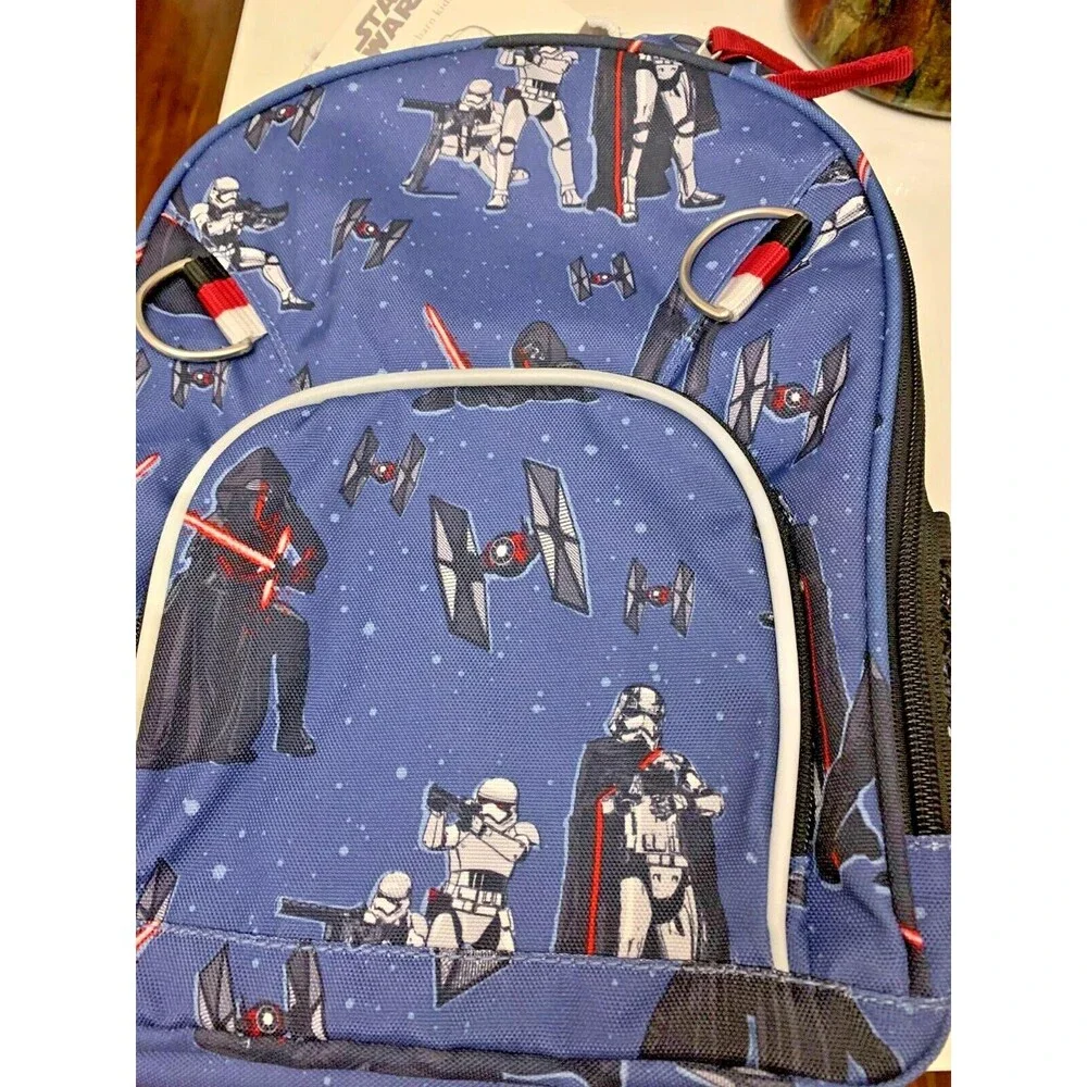 School Pottery Barn STAR WARS BACKPACK Mandalorian grogu Kylo Disney travel  🚀1